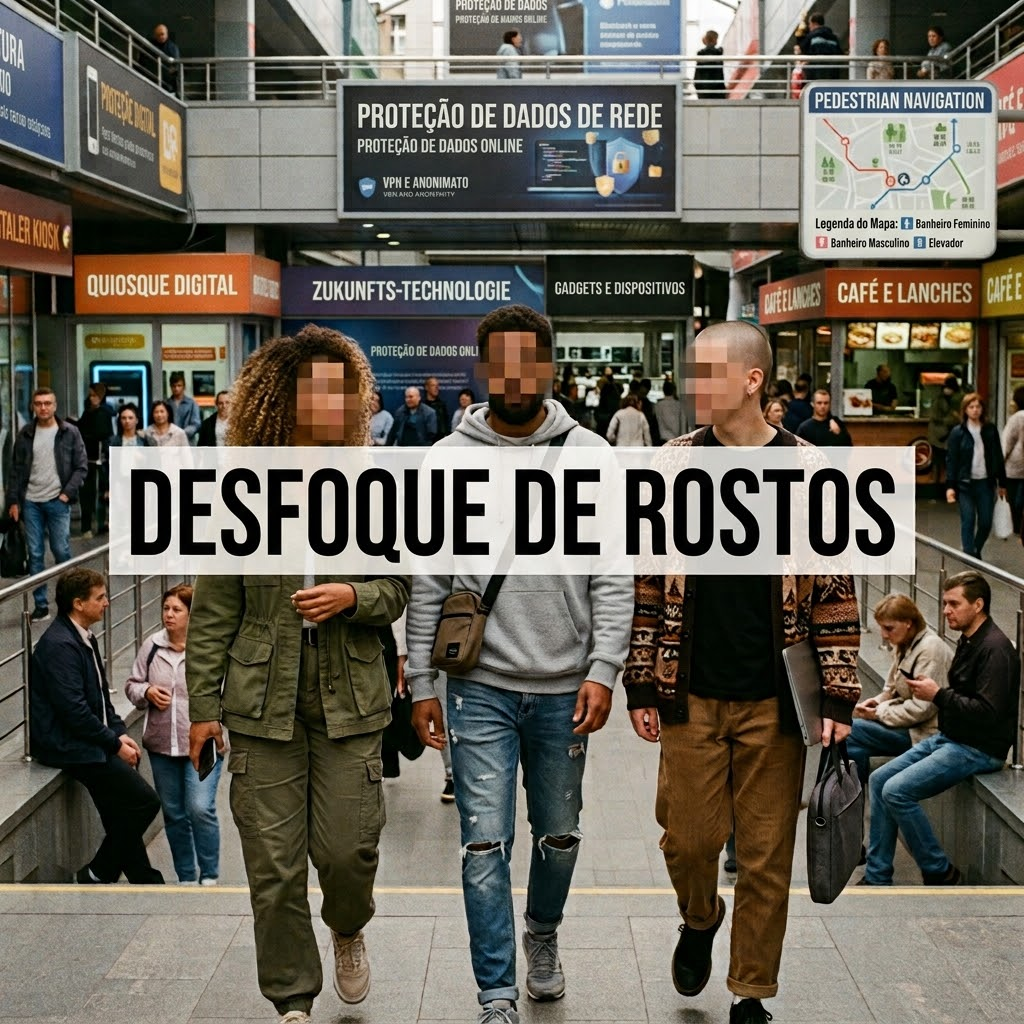Desfocar Rosto em Foto Online