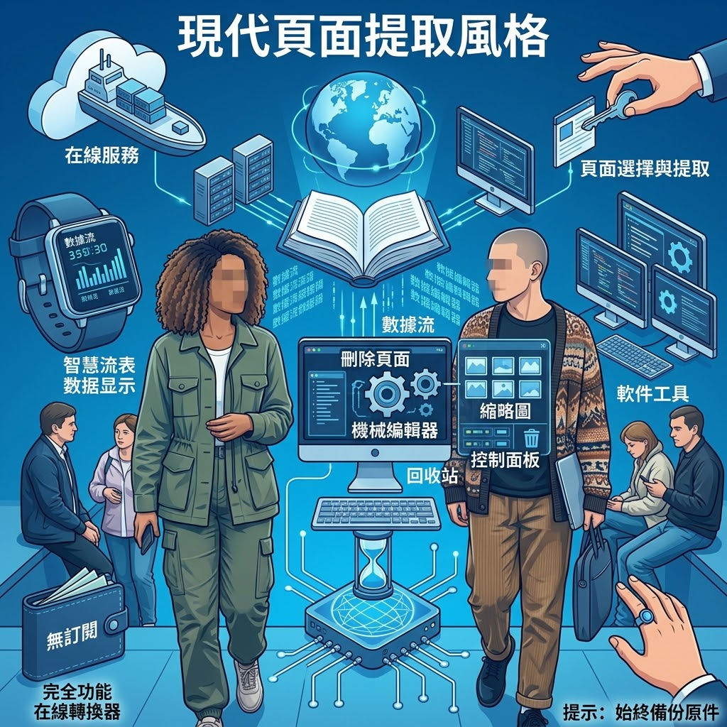 從 PDF 中刪除多餘頁面