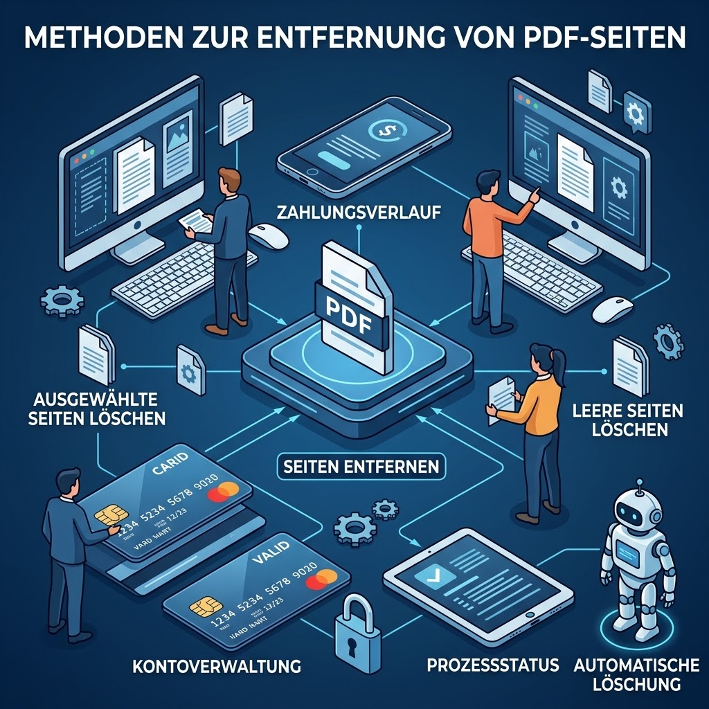 Überflüssige PDF-Seiten löschen