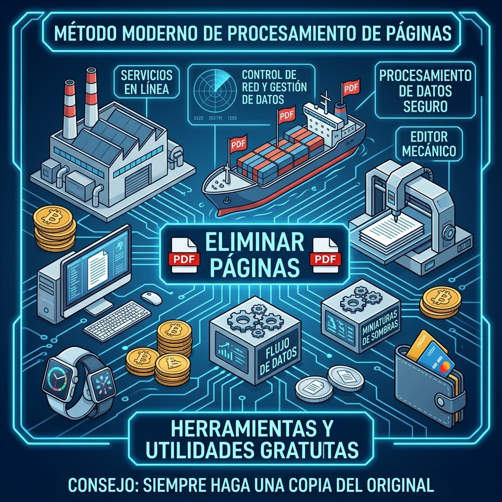 Eliminar páginas innecesarias de un PDF